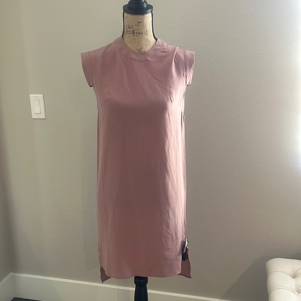 All Saints Pink Sleeveless Dress